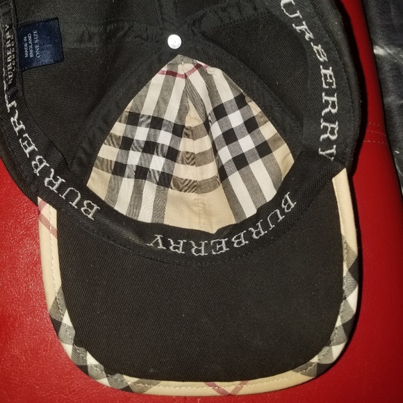 burberry dad hat